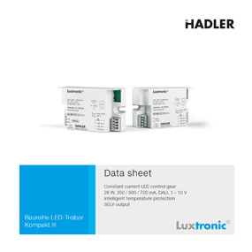 Luxtronic LED-Treiber Download Kompakt III technische Daten